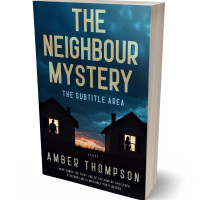 3D view of Premade Mystery & Thriller & Suspense Book Cover - Black Pearl