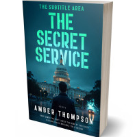 3D view of Premade Mystery & Thriller & Suspense Book Cover - Elephant