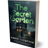 3D view of Premade Mystery & Thriller & Suspense Book Cover - Mirage