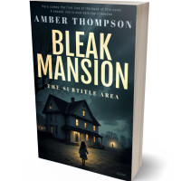 3D view of Premade Mystery & Thriller & Suspense Book Cover - Mirage