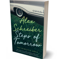 3D view of Premade Historical Book Cover - Pale Leaf