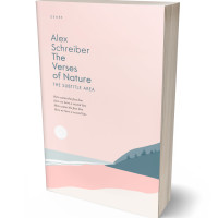 3D view of Premade Poetry Book Cover - Linen