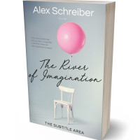 3D view of Premade Poetry Book Cover - Silver Sand