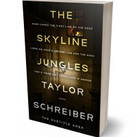 3D view of Premade Mystery & Thriller & Suspense Book Cover - Crowshead