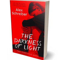 3D view of Red #335891 - Premade Teen & Young Adult Book Cover