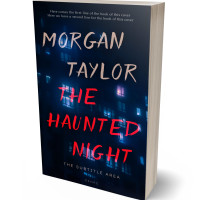 3D view of Premade Paranormal & Urban Book Cover - Black Pearl