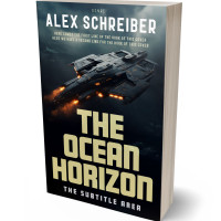 3D view of Premade Science Fiction Book Cover - Yuma