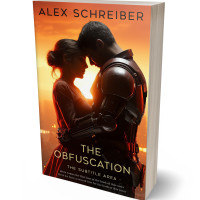 3D view of Premade Romance Book Cover - Sambuca