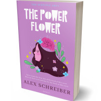 3D view of Premade Abstract Book Cover - East Side