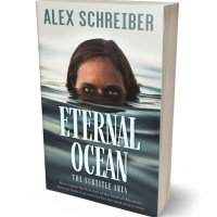 3D view of Premade Mystery & Thriller & Suspense Book Cover - Gray Nurse