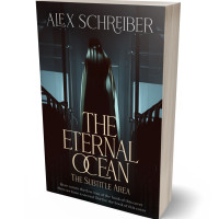 3D view of Premade Mystery & Thriller & Suspense Book Cover - Cocoa Brown