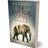 3D view of Premade Nature Book Cover - Nomad