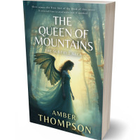 3D view of Premade Fantasy Book Cover - Mineral Green