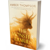 3D view of Premade Fantasy Book Cover - Albescent White