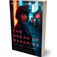 3D view of Premade Mystery & Thriller & Suspense Book Cover - New York Pink