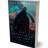 3D view of Premade Science Fiction Book Cover - Bunker