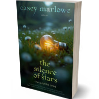 3D view of Premade Surreal Book Cover - Green Kelp