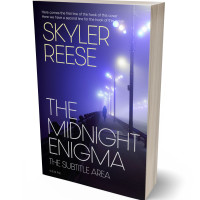 3D view of Premade Mystery & Thriller & Suspense Book Cover - Ebony