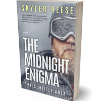 3D view of Premade Mystery & Thriller & Suspense Book Cover - Oslo Gray