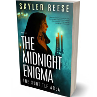 3D view of Premade Paranormal & Urban Book Cover - Aztec