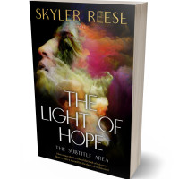 3D view of Premade Religion & Spirituality Book Cover - Teak