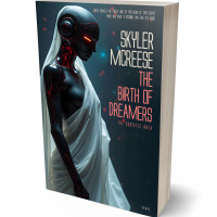 3D view of Premade Science Fiction Book Cover - Mirage