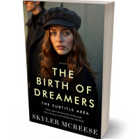 3D view of Premade Teen & Young Adult Book Cover - Rangoon Green