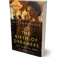 3D view of Premade Chick Lit Book Cover - Sambuca