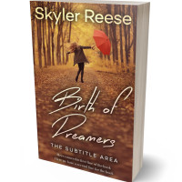 3D view of Premade Teen & Young Adult Book Cover - Old Copper