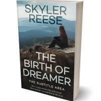 3D view of Premade Literary Fiction Book Cover - Cape Cod