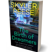 3D view of Premade Science Fiction Book Cover - Bunker