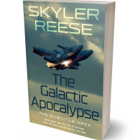 3D view of Premade Apocalyptica Book Cover - Xanadu