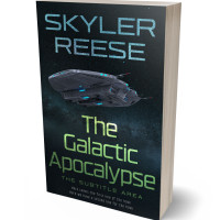 3D view of Premade Science Fiction Book Cover - Bunker