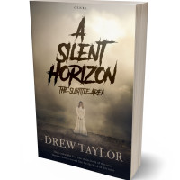 3D view of Premade Mystery & Thriller & Suspense Book Cover - Heathered Gray