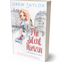 3D view of Premade Teen & Young Adult Book Cover - Hint Of Red