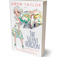 3D view of Premade Chick Lit Book Cover - Pampas