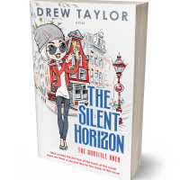 3D view of Premade Chick Lit Book Cover - San Juan