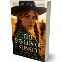 3D view of Premade Romance Book Cover - Whiskey