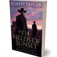 3D view of Premade Action & Adventure Book Cover - Quicksand