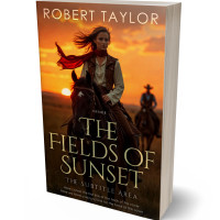 Tablet view of Fire Bush #34086 - Premade Action & Adventure Book Cover