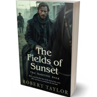 3D view of Premade Action & Adventure Book Cover - Woodsmoke