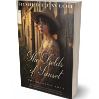 3D view of Premade Romance Book Cover - Birch