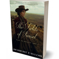 3D view of Premade Romance Book Cover - Coriander