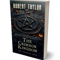 3D view of Premade Fantasy Book Cover - Woodsmoke