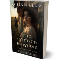 3D view of Premade Romance Book Cover - Oil