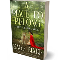 3D view of Thatch Green #34150 - Premade Fantasy Book Cover