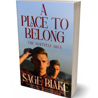 3D view of Premade LGBTQ Book Cover - Nepal