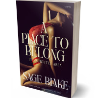 3D view of Premade Erotica Book Cover - Tan