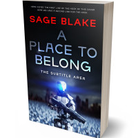 3D view of Premade Science Fiction Book Cover - Bunker
