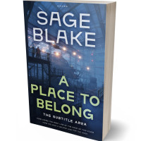 3D view of Premade Science Fiction Book Cover - San Juan